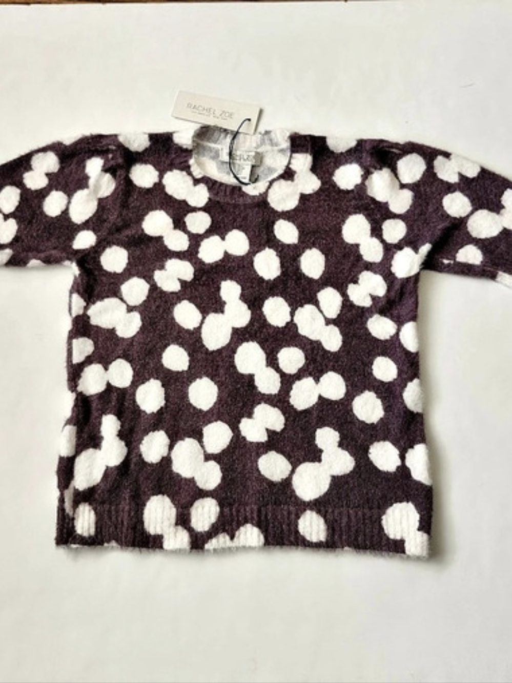 Rachel Zoe Polka Dot Sweater NEW!